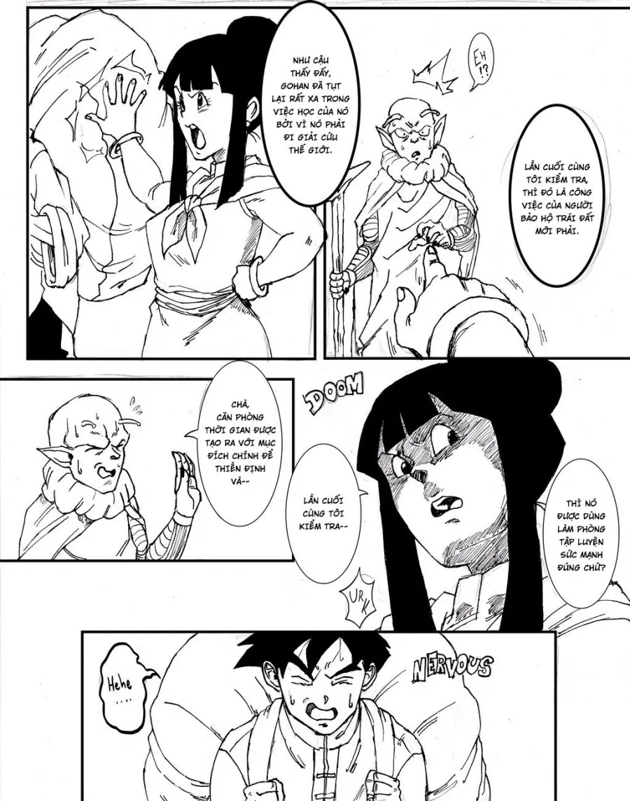 Chichi và Gohan 