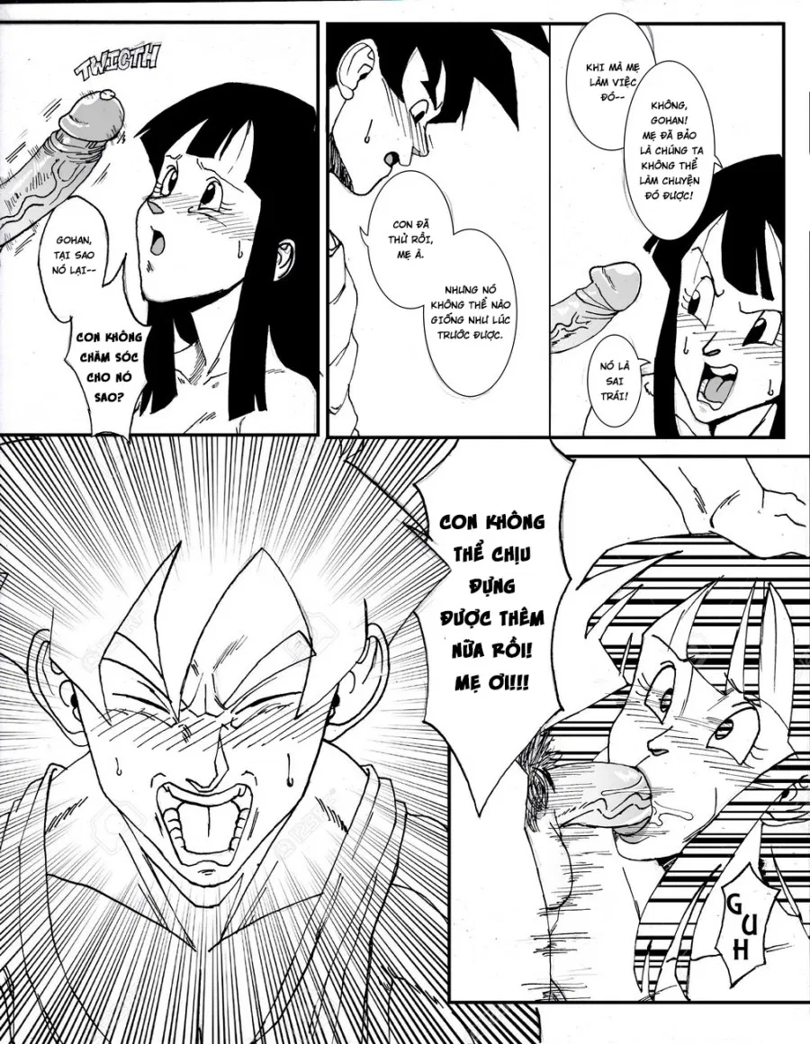 Chichi và Gohan 