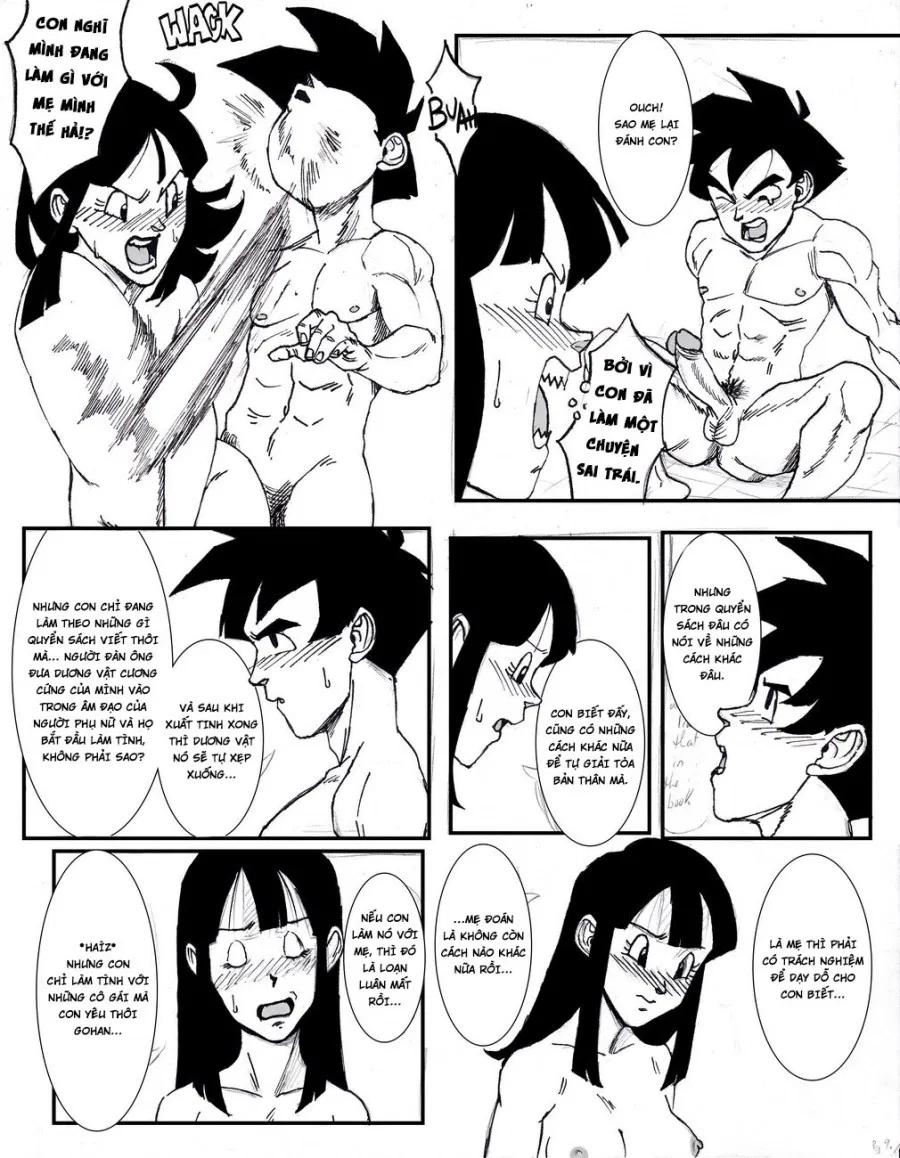 Chichi và Gohan 