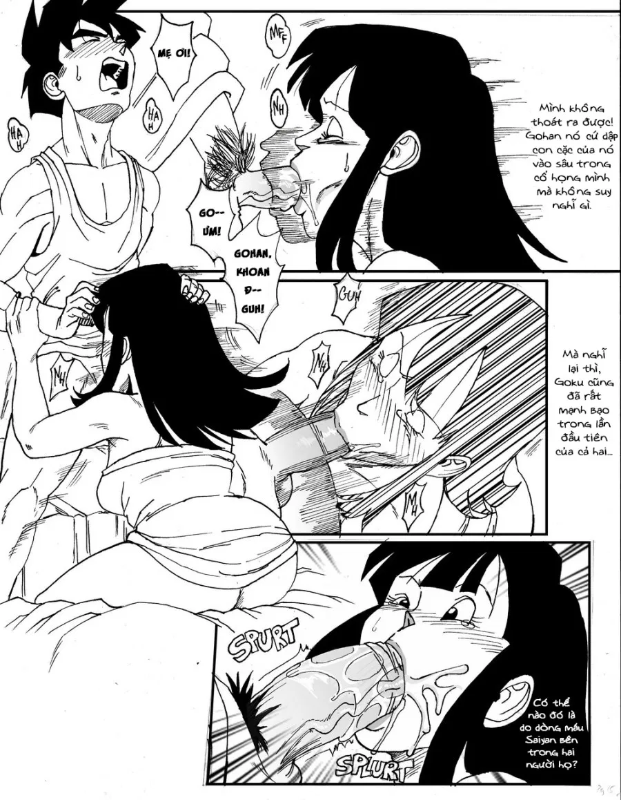Chichi và Gohan 