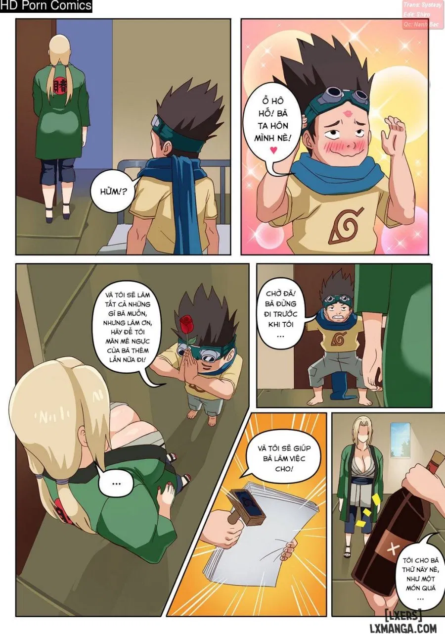 Tsunade & Konohamaru 