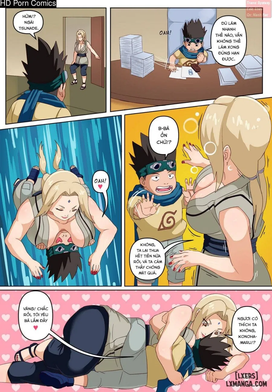 Tsunade & Konohamaru 