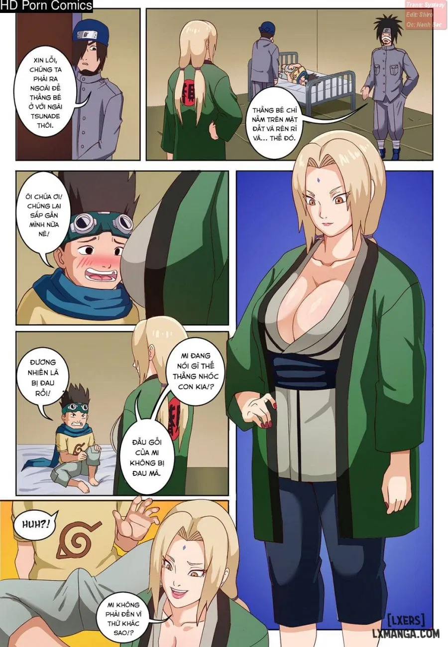 Tsunade & Konohamaru 