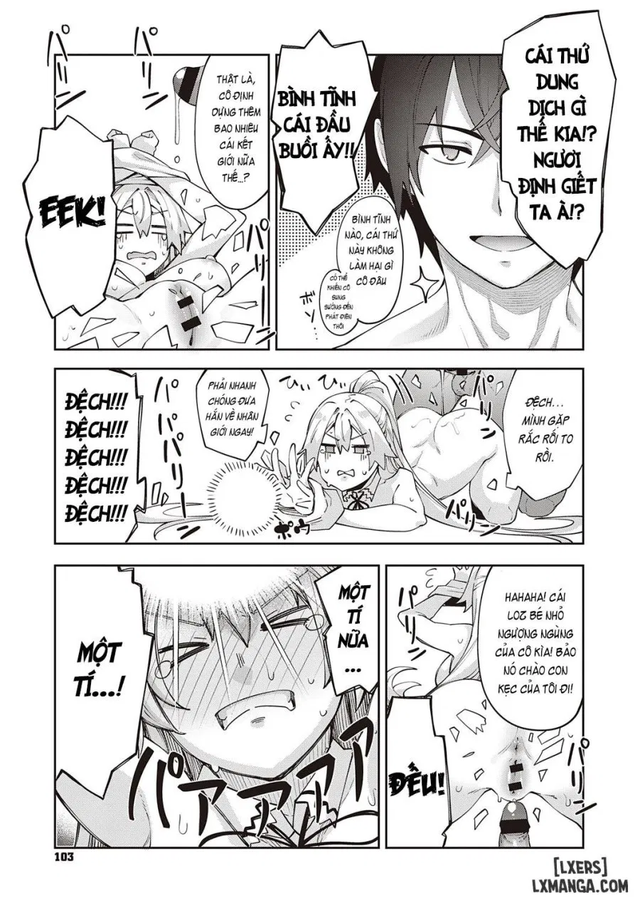 Isekai Kitanode Sukebe Skill de Zenryoku Ouka Siyouto Omou 