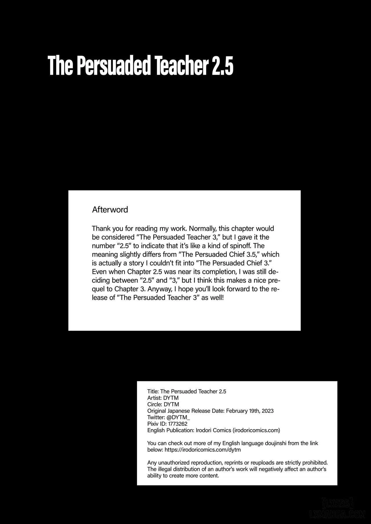 The Persuaded Teacher 