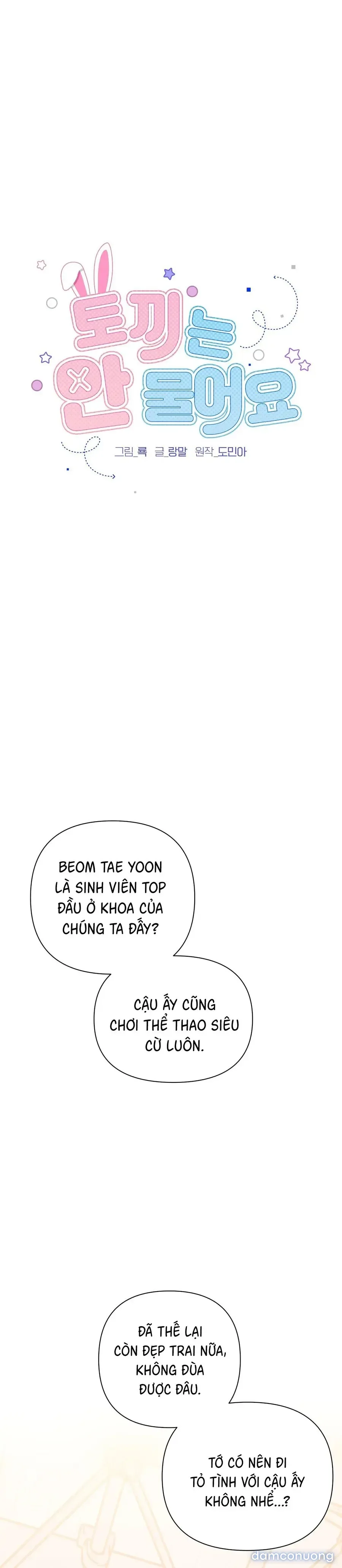 Thỏ Thì Không Cắn Đâu 