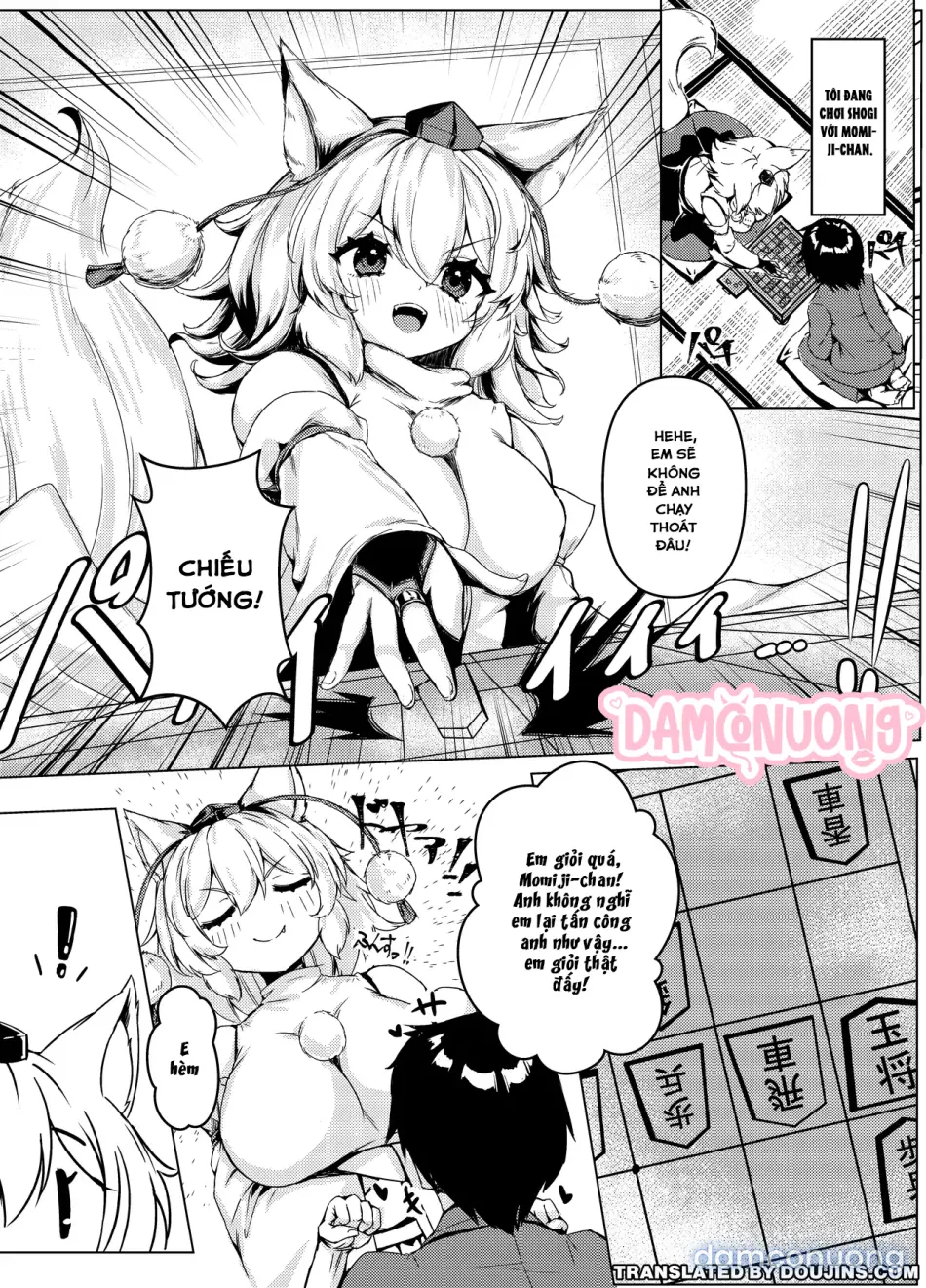 Chơi cùng Momiji-chan khó lắm đó nha! 