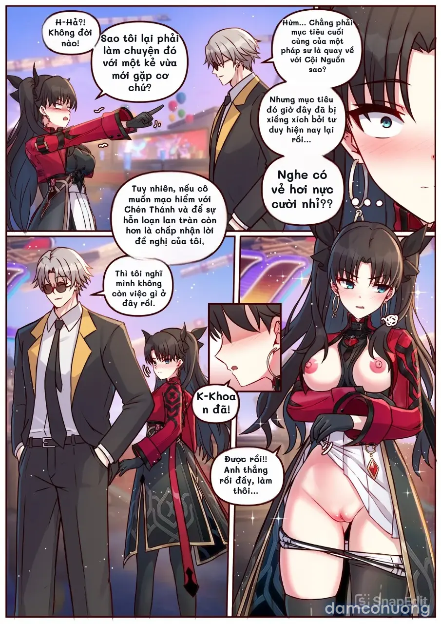 Skot x Rin and Saber 