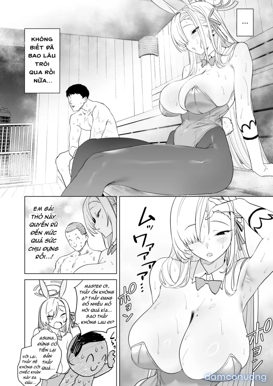 Asuna và màn ân ái trong phòng xông hơi 