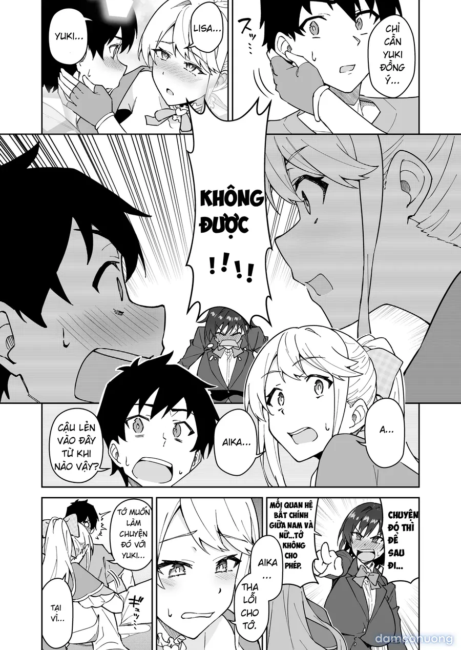 Ủy viên kỷ luật tsundere và nàng du học sinh nước ngoài xinh đẹp 