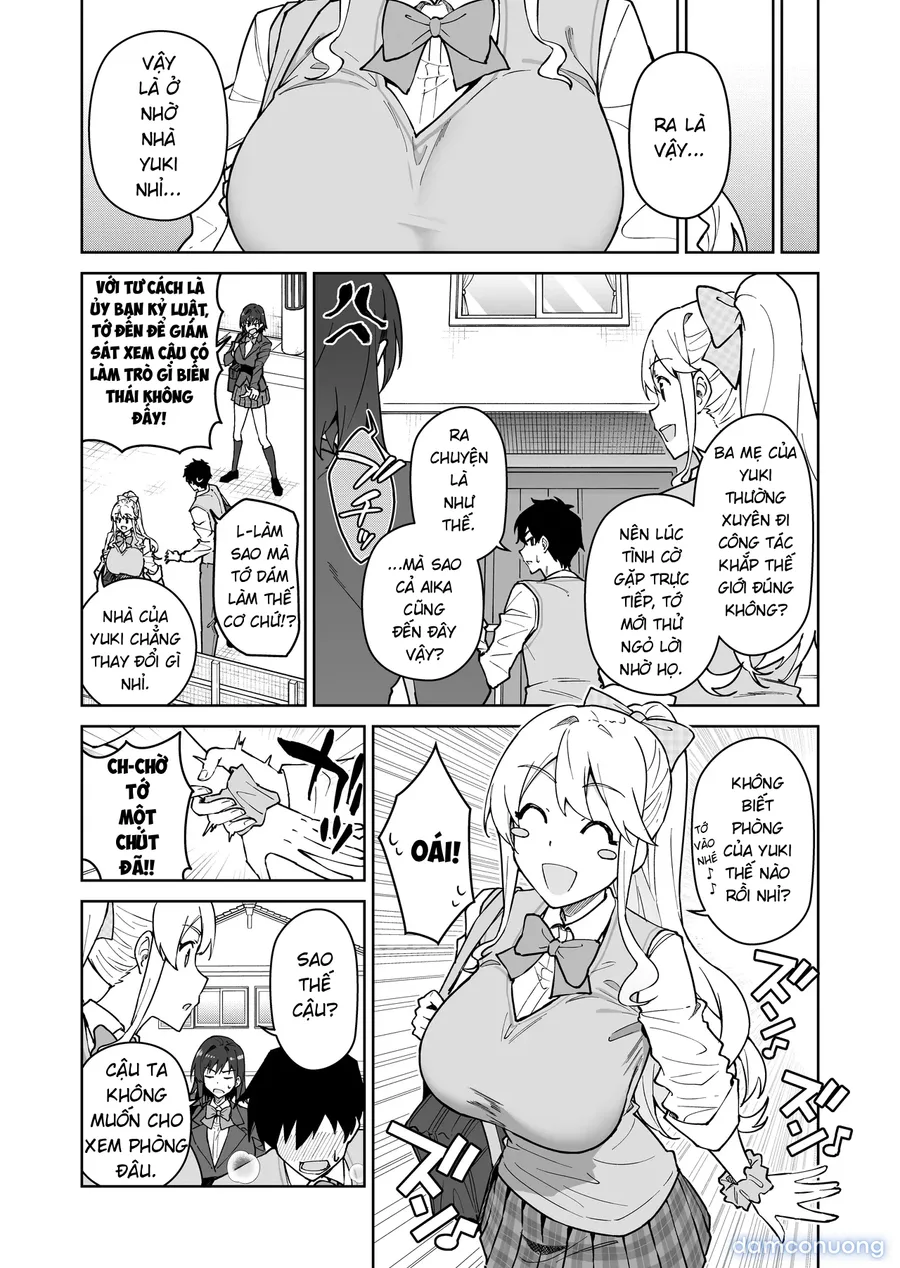Ủy viên kỷ luật tsundere và nàng du học sinh nước ngoài xinh đẹp 