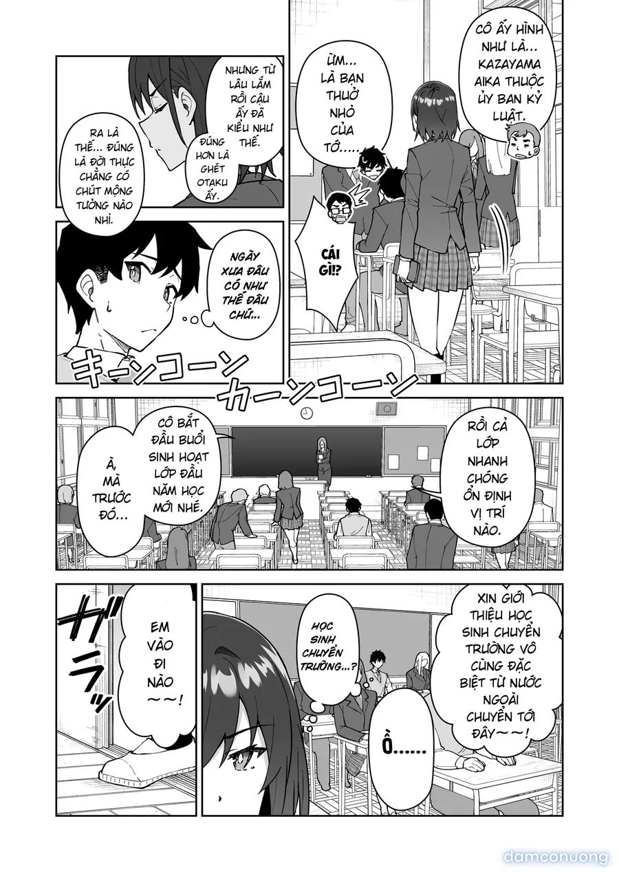Ủy viên kỷ luật tsundere và nàng du học sinh nước ngoài xinh đẹp 