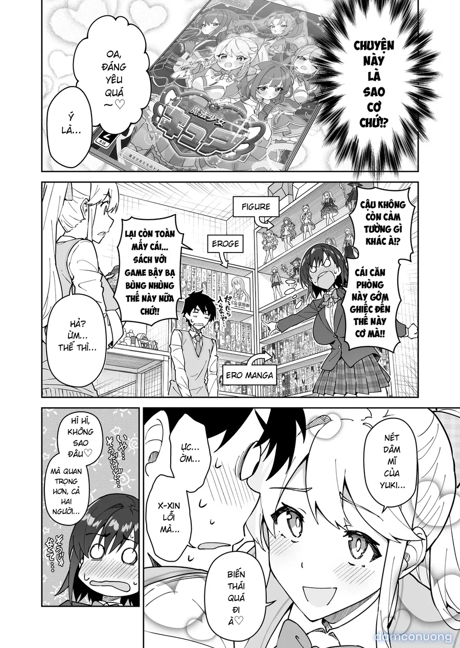 Ủy viên kỷ luật tsundere và nàng du học sinh nước ngoài xinh đẹp 