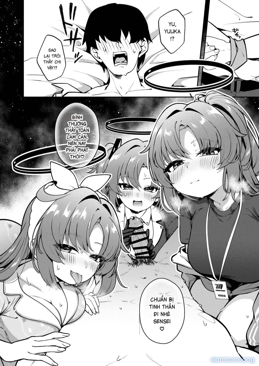 Triple Yuuka- Cuộc tình tập thể ân ái quấn quýt 