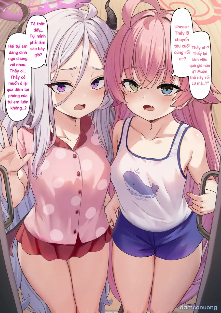 Sensei ❤️ chúng ta cùng nhau tắm nhé! 