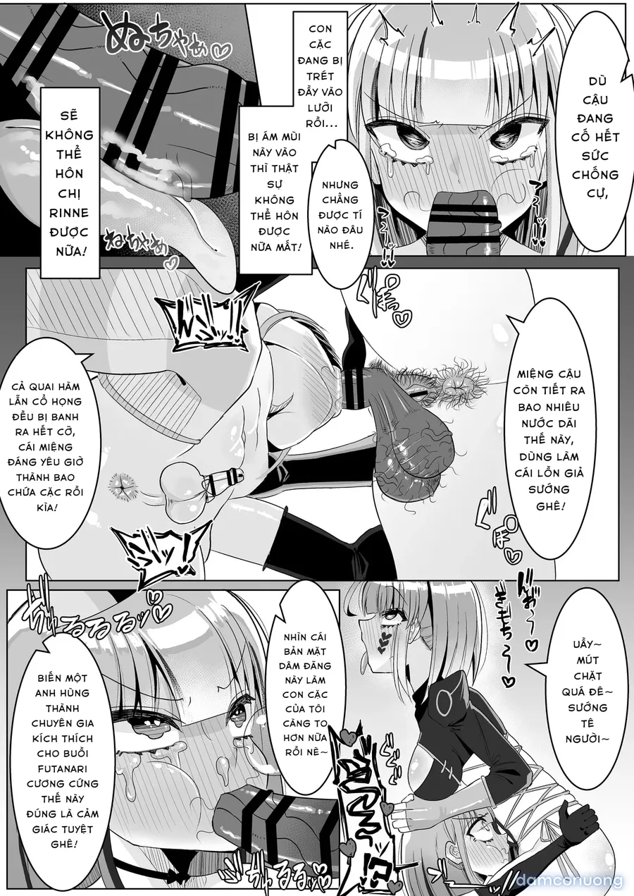 Shotagaki Henshin Hero VS Warui Futanari Onee-san ~Doutei Yori Saki ni Anal Shojo Sotsugyou de Mesu Ochi Haiboku!~ 