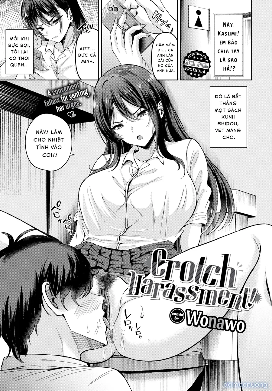 Crotch Harassment! 