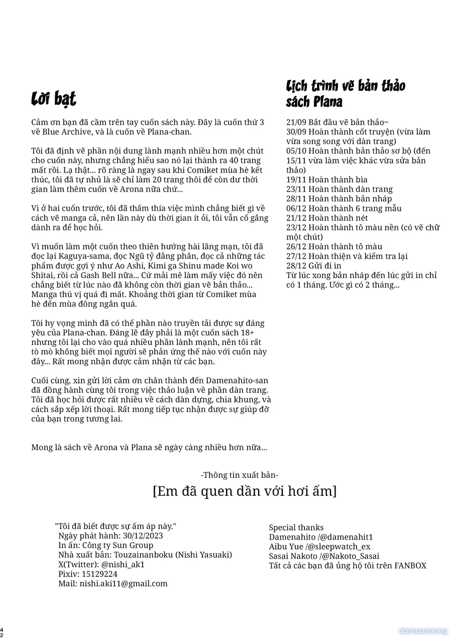 Em đã quen dần với hơi ấm 