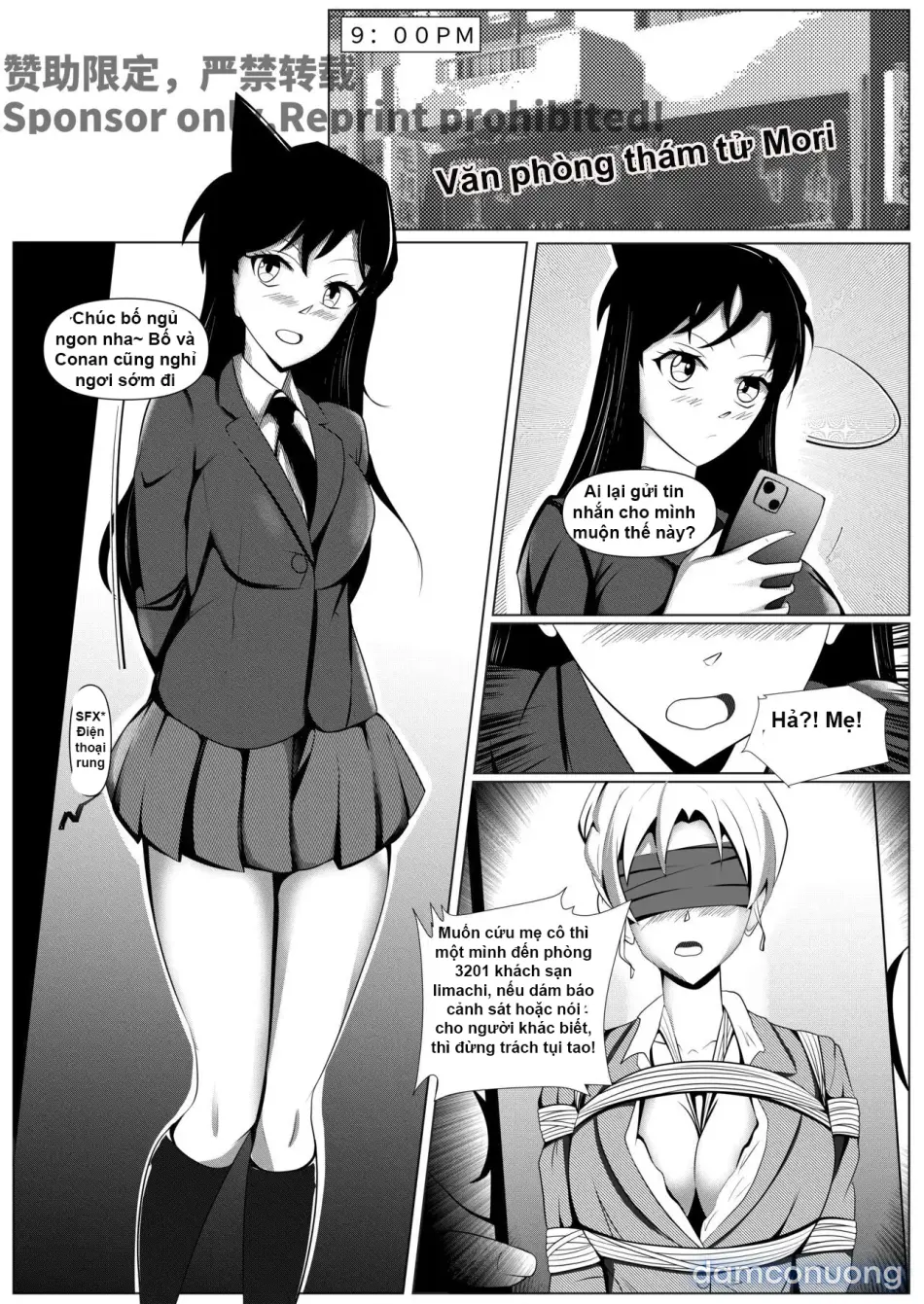 Ran và Mori bị bắt cóc 