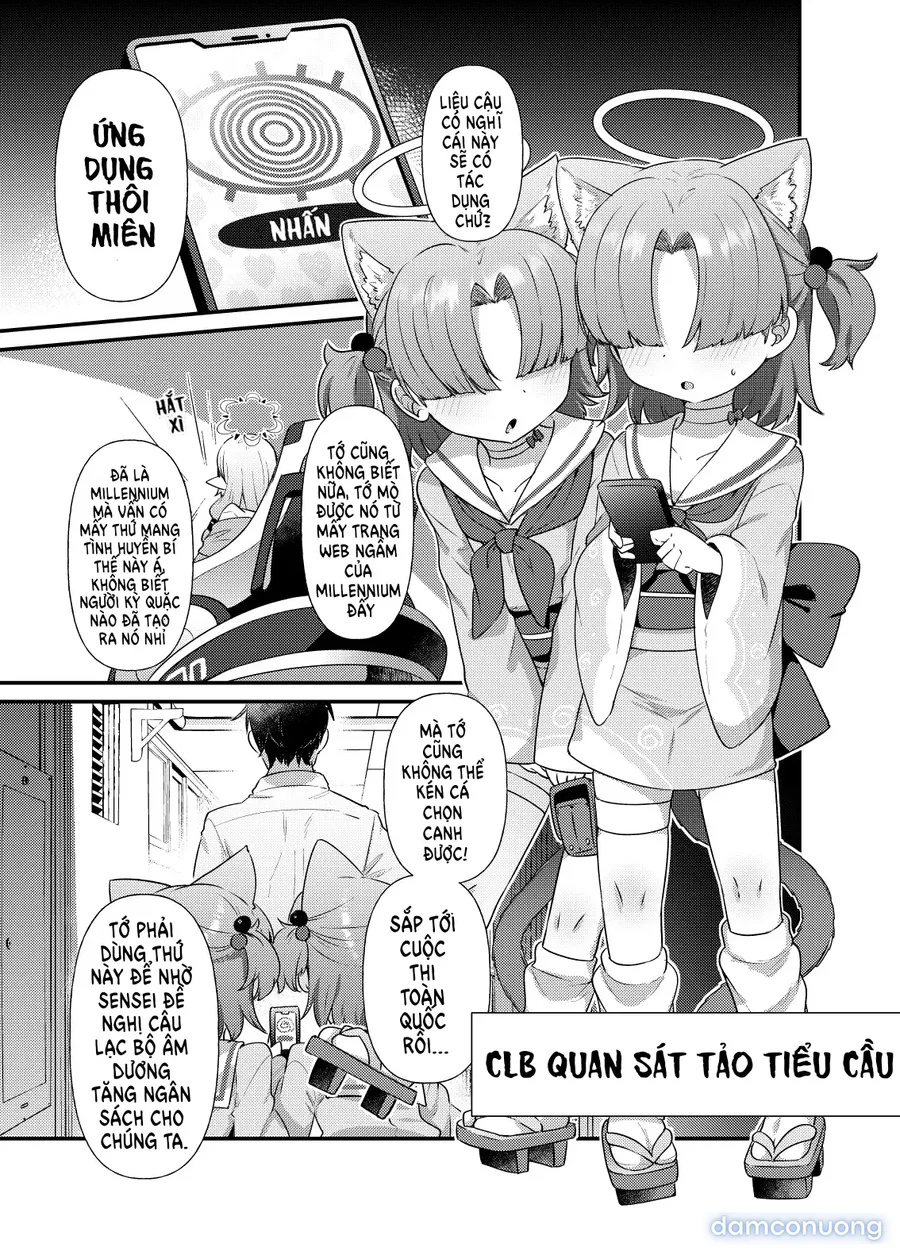 Thỏa mãn dục vọng cùng các bé Mob-chan 