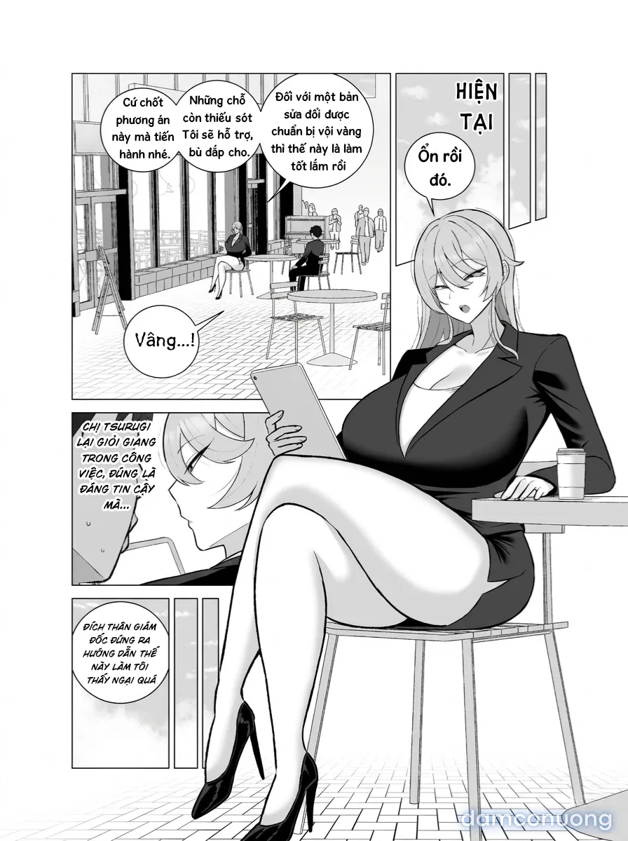 Bà chị tiền bối (29 tuổi) tính tình khó ưa, lúc nào cũng cau mày , lúc say xỉn thì biến thành một con đĩ dâm đãng thèm cặc. 