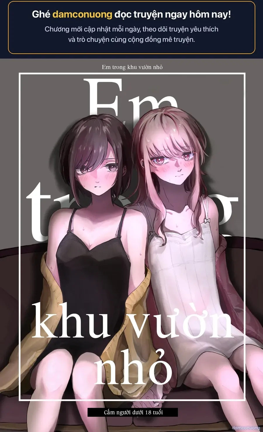 Em trong khu vườn nhỏ 