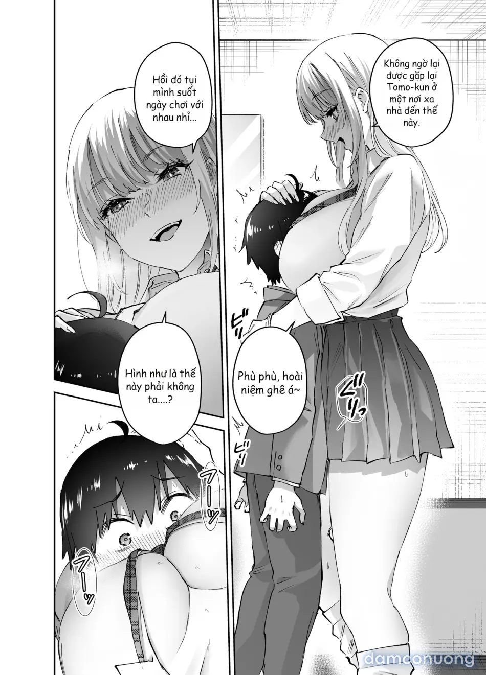 Cô nàng gyaru khổng lồ ở quê nhà của tôi 