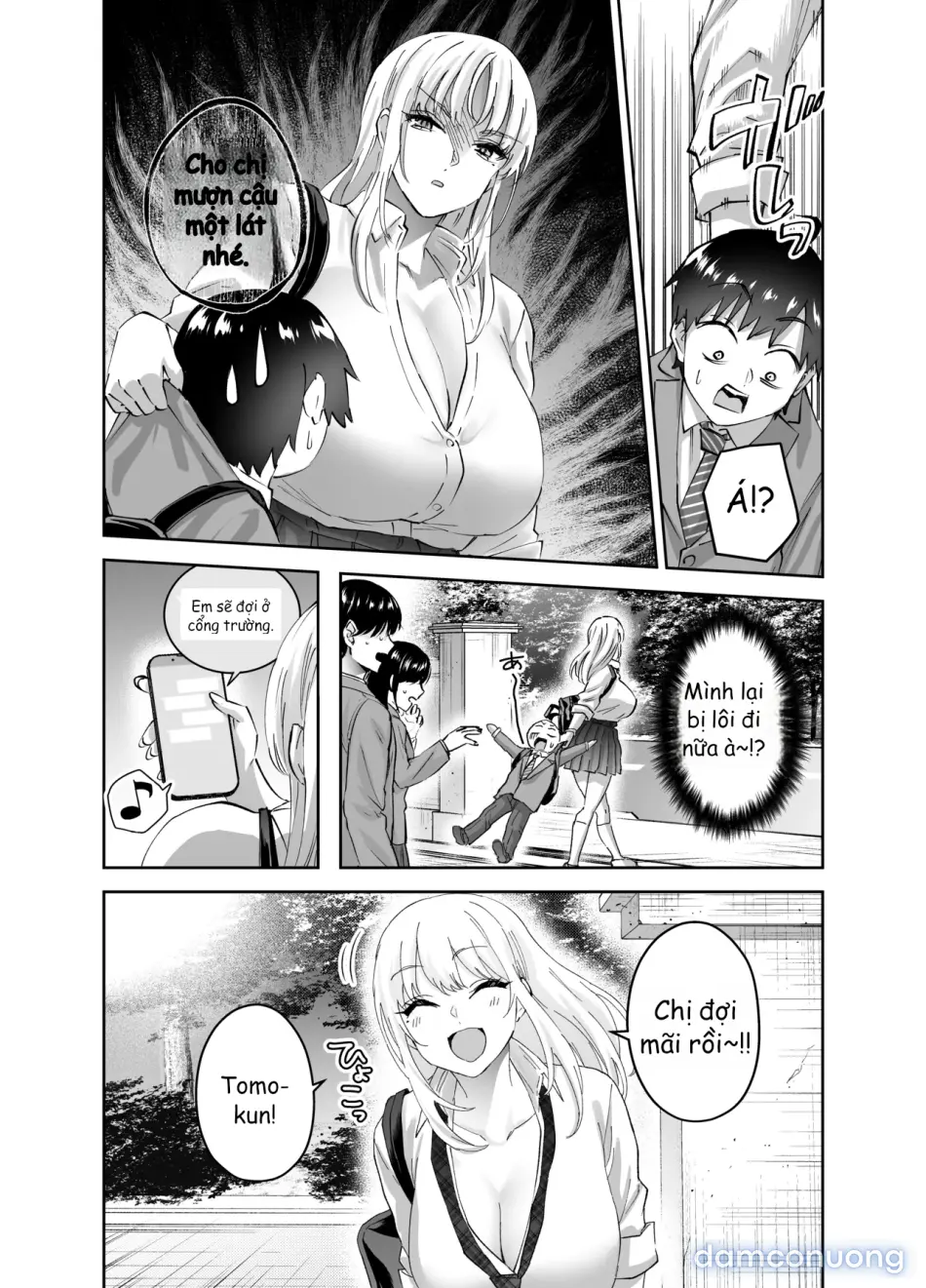 Cô nàng gyaru khổng lồ ở quê nhà của tôi 