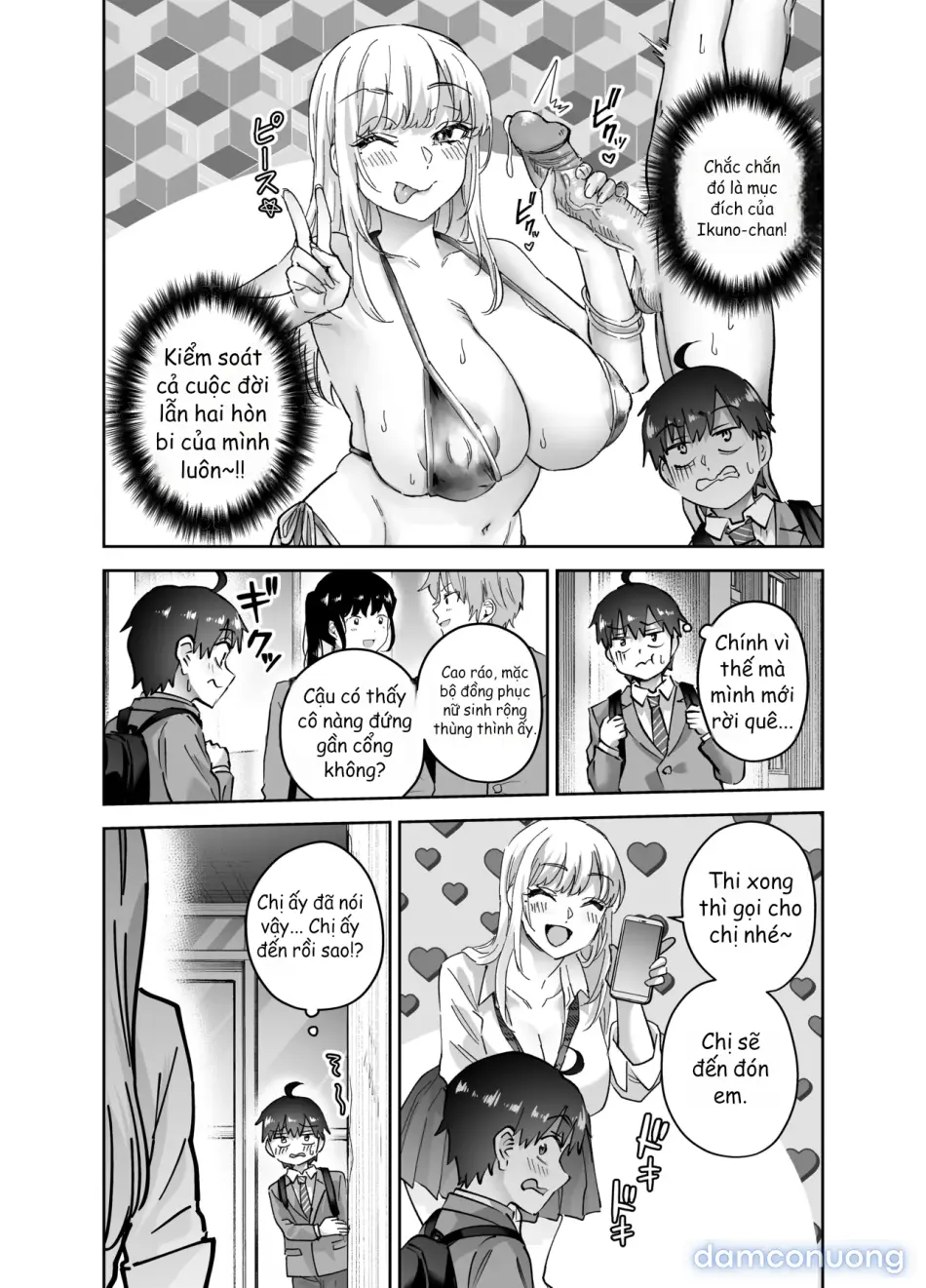 Cô nàng gyaru khổng lồ ở quê nhà của tôi 
