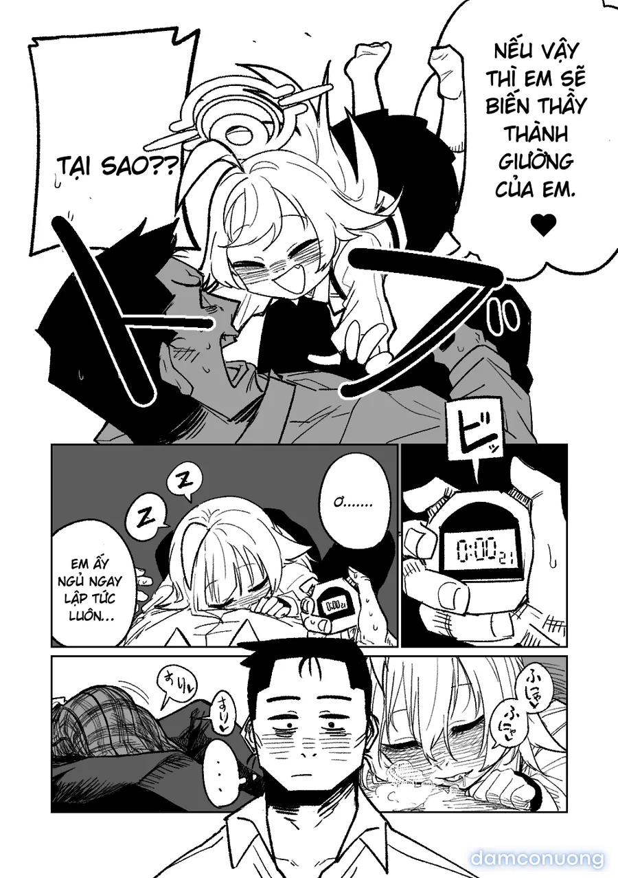 Sensei to Issho ni Netai Hoshino (Blue Archive) 