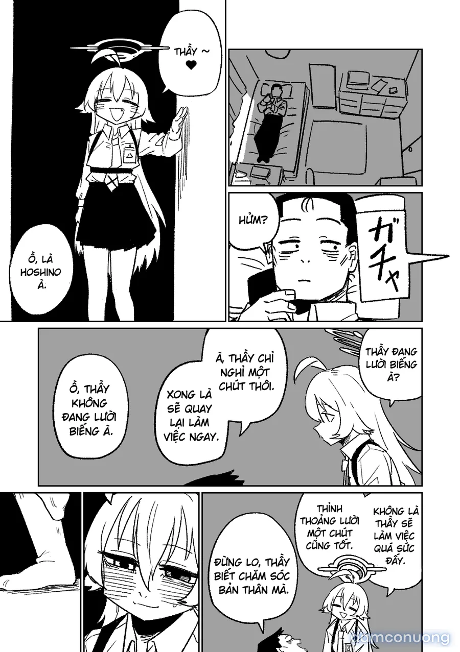Sensei to Issho ni Netai Hoshino (Blue Archive) 