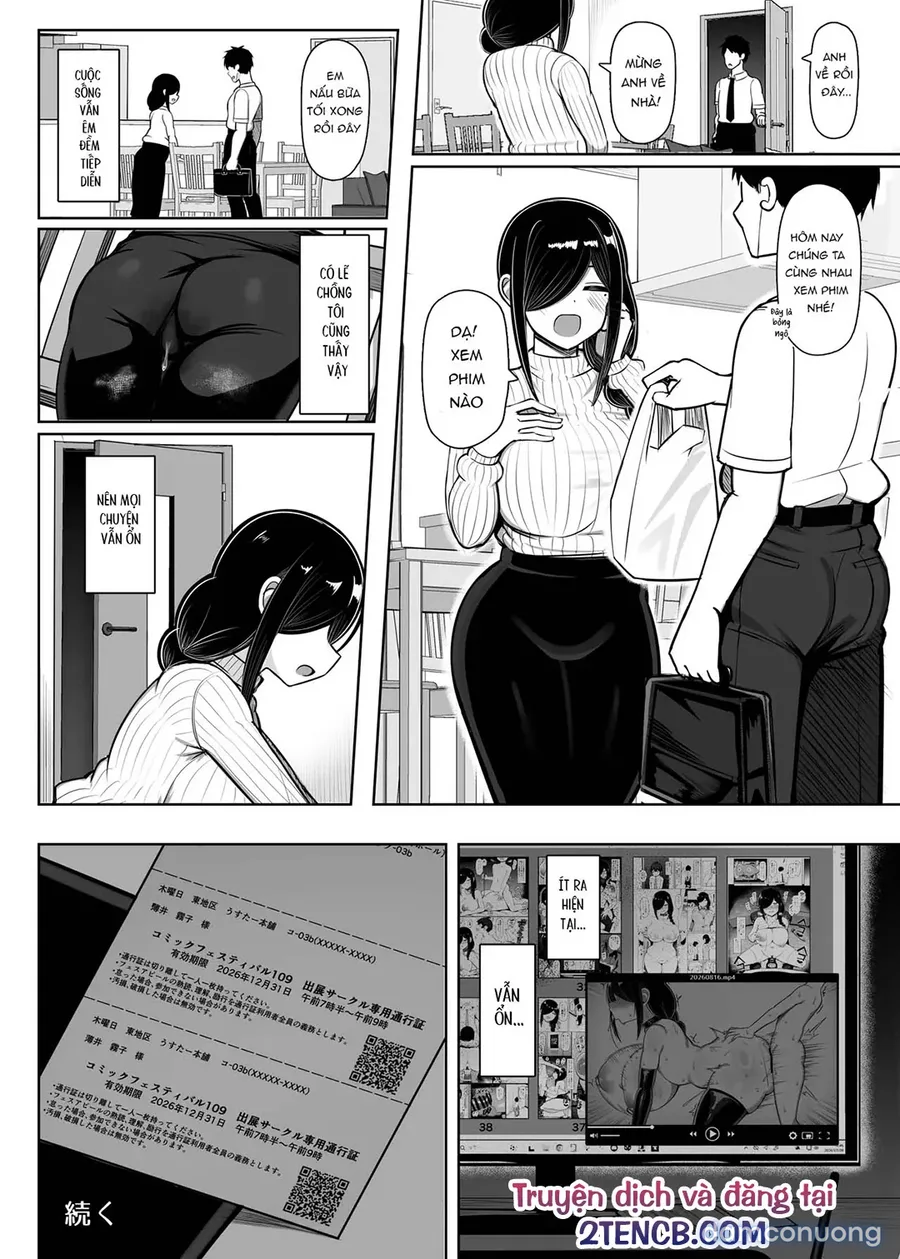 Bà mẹ hàng xóm là tác giả truyện doujin 