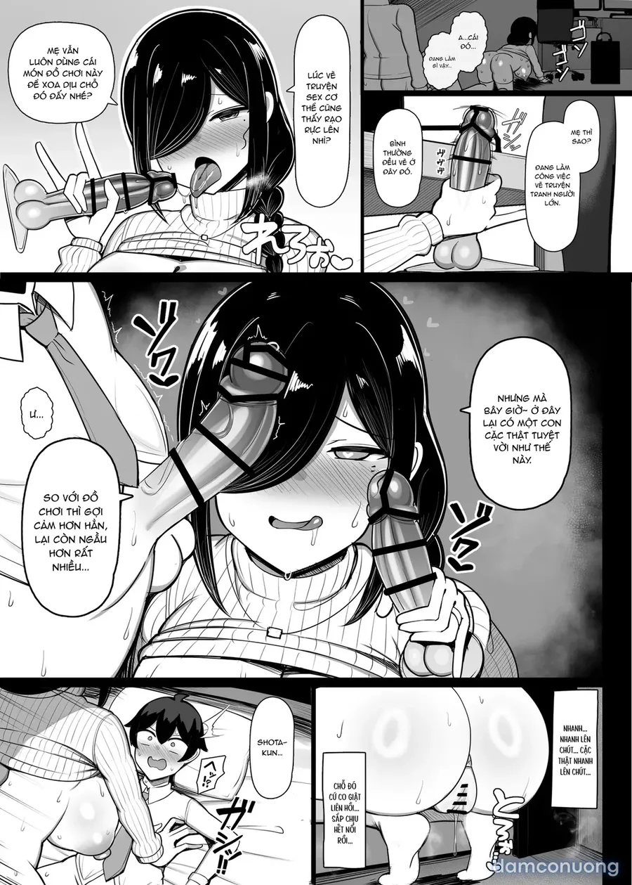 Bà mẹ hàng xóm là tác giả truyện doujin 