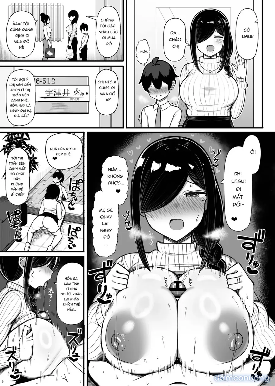 Bà mẹ hàng xóm là tác giả truyện doujin 