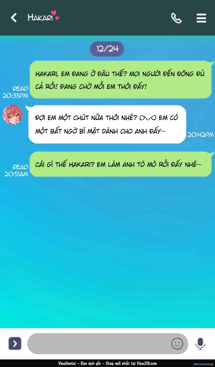 Món quà giáng sinh của Hakari 