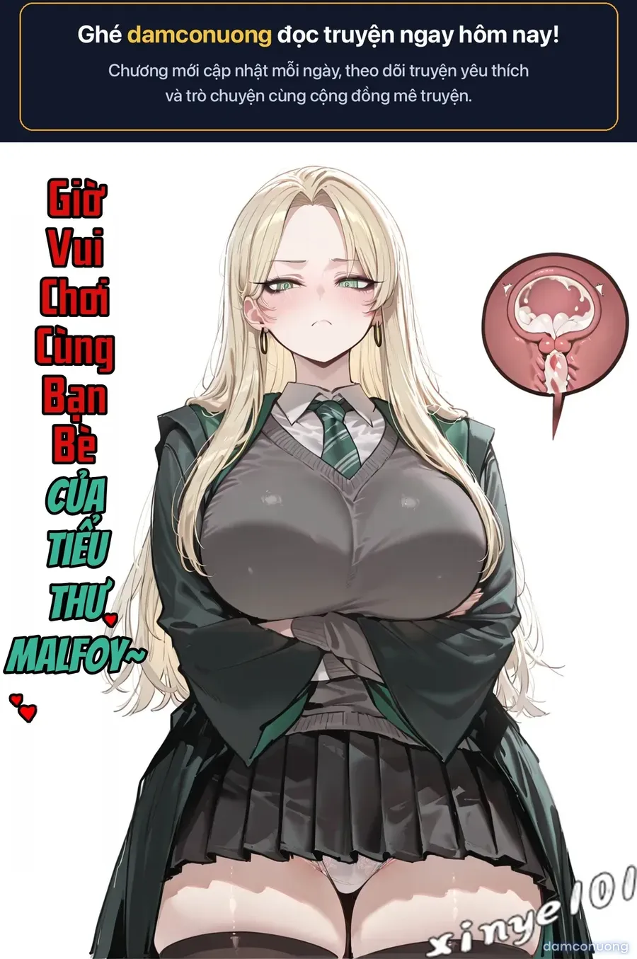 "Giờ Vui Chơi Cùng Bạn Bè" của tiểu thư Malfoy 