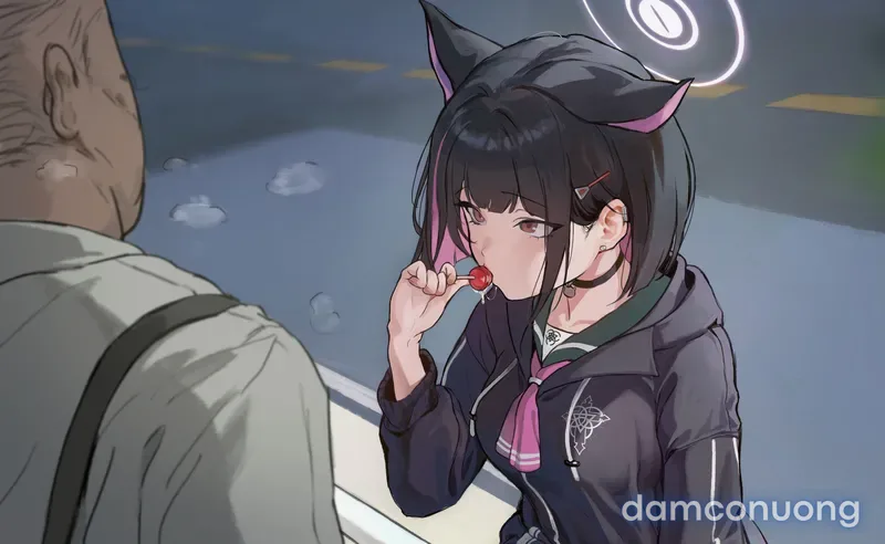 Kazusa và oji-san… 