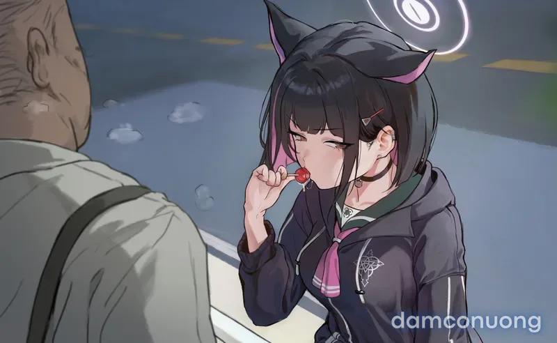 Kazusa và oji-san… 