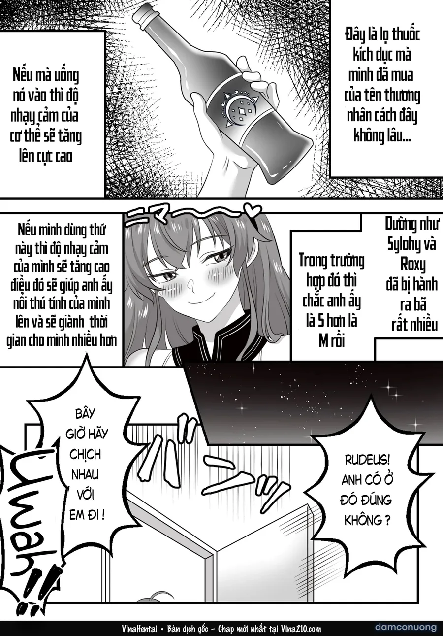 Zecchou Tensei Isekai Ittara Eris to Biyaku de Kando 500-bai no Chikubi Iki 